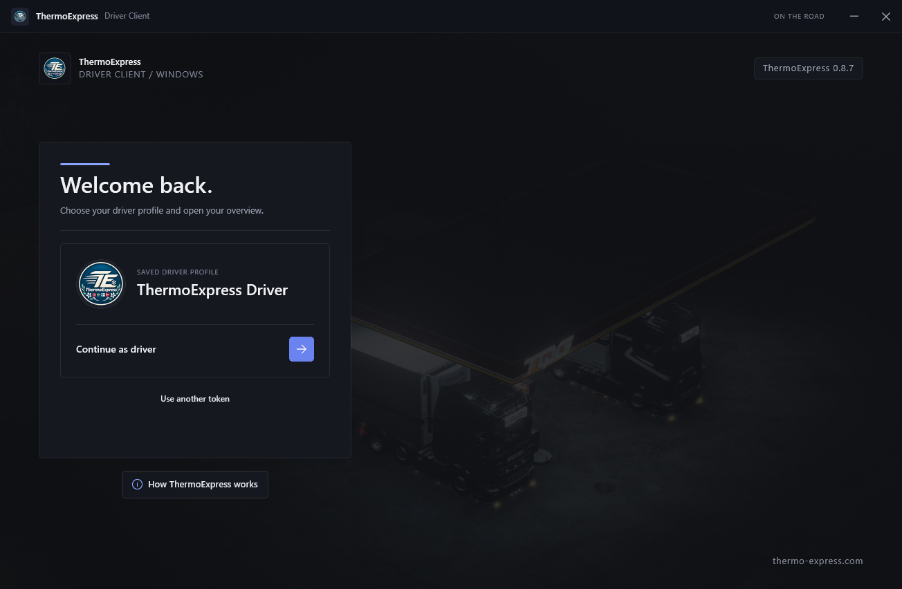 ThermoExpress continue as driver with demonstration data