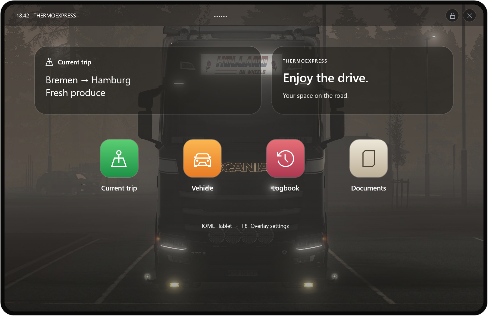 ThermoExpress everything within reach with demonstration data